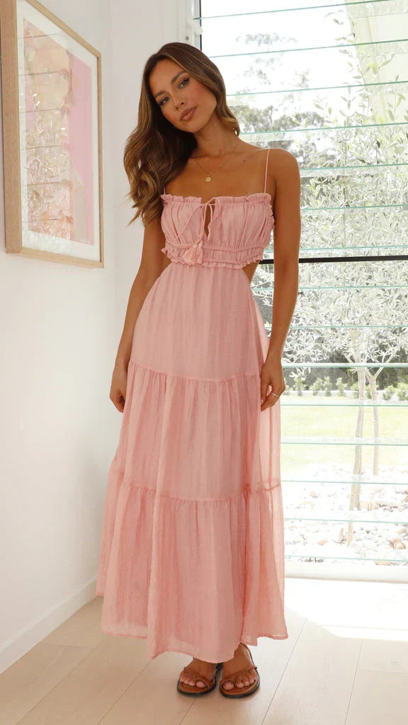 Ada | Vestido Midi de Tirantes