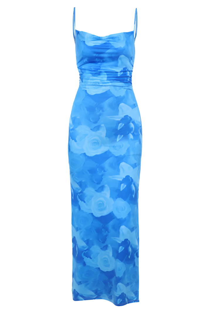 Leah | Vestido Longo Estampado