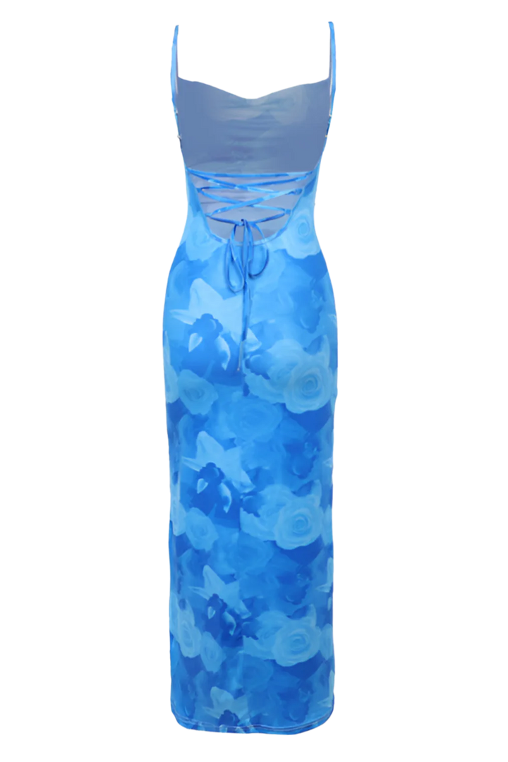 Leah | Vestido Longo Estampado