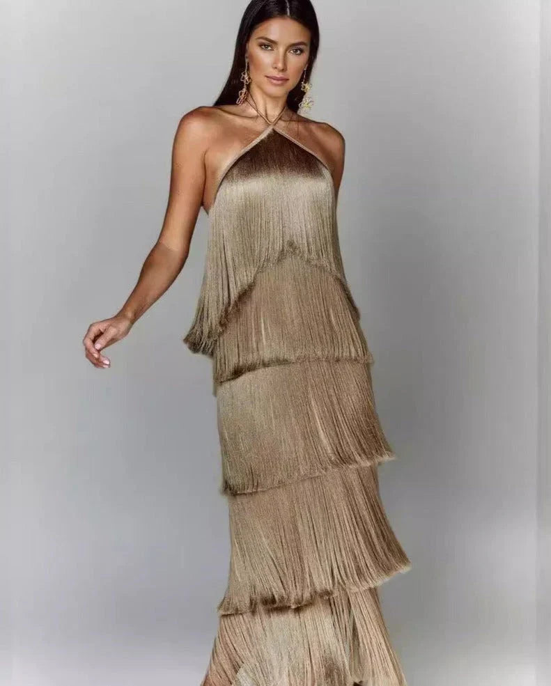 Eva | Vestido com borlas