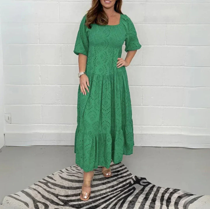 Rita | Vestido Longo Calado