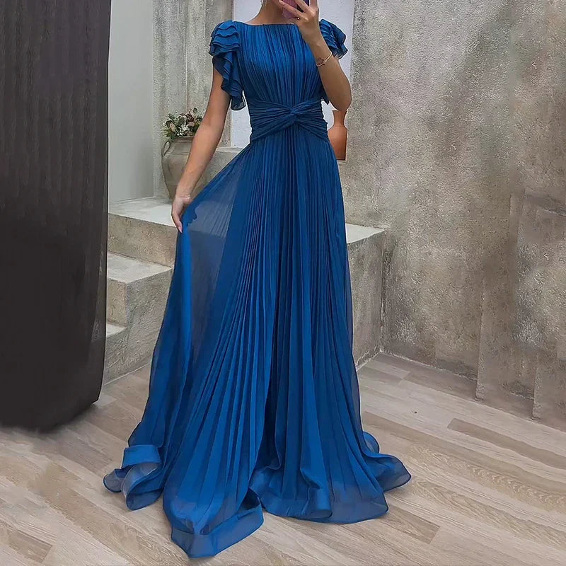 Abigail™ | Vestido de noite plissado