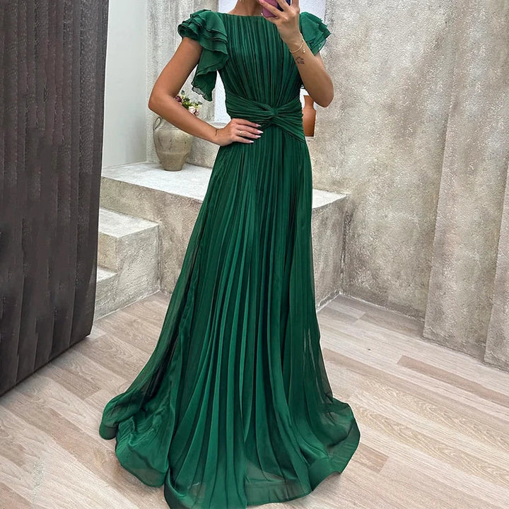 Abigail™ | Vestido de noite plissado