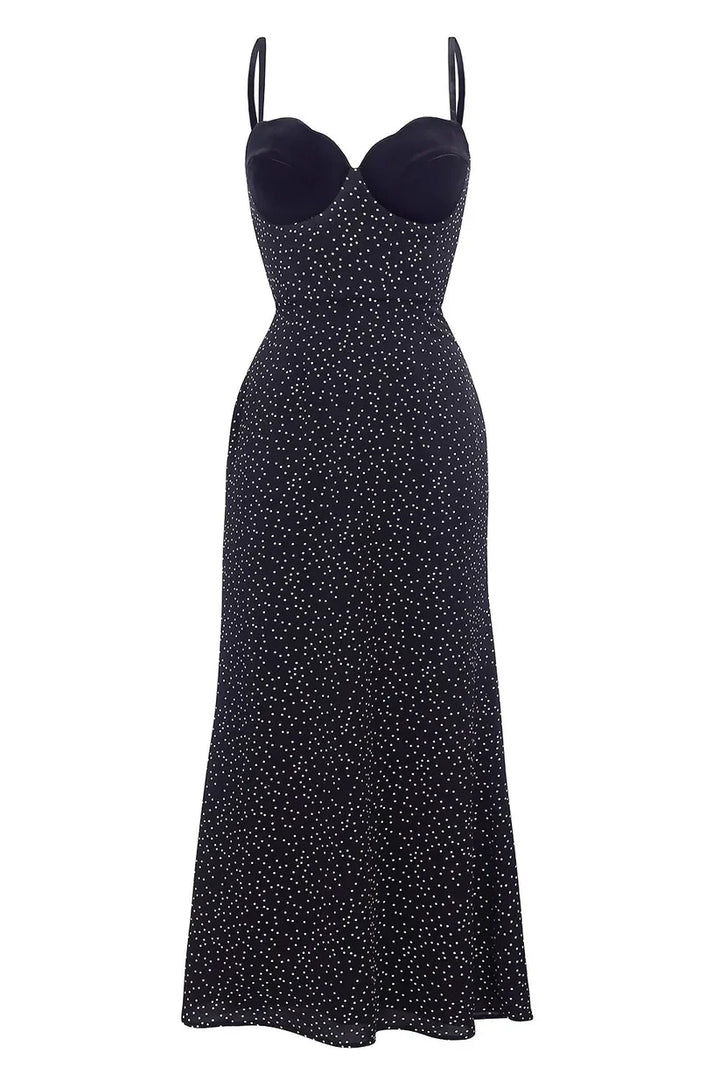 Aria | Vestido Midi Preto