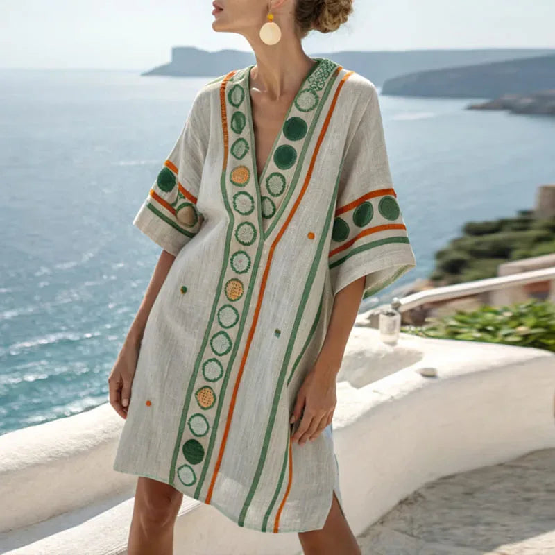 Demi - Vestido de praia elegante e versátil para o teu look perfeito de verão