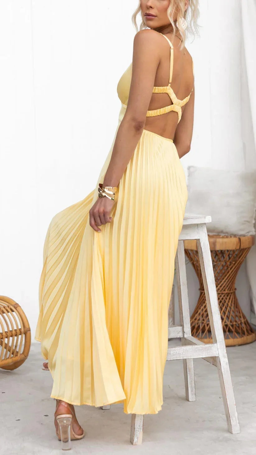 Aby | Vestido com decote em V