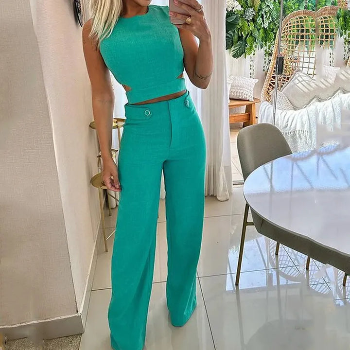 Lidia | Conjunto Top e Calças