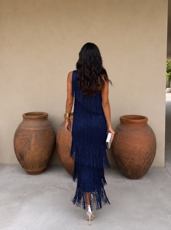 Laura | Vestido com franjas