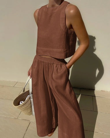 Abril | Conjunto Elegante de Verão