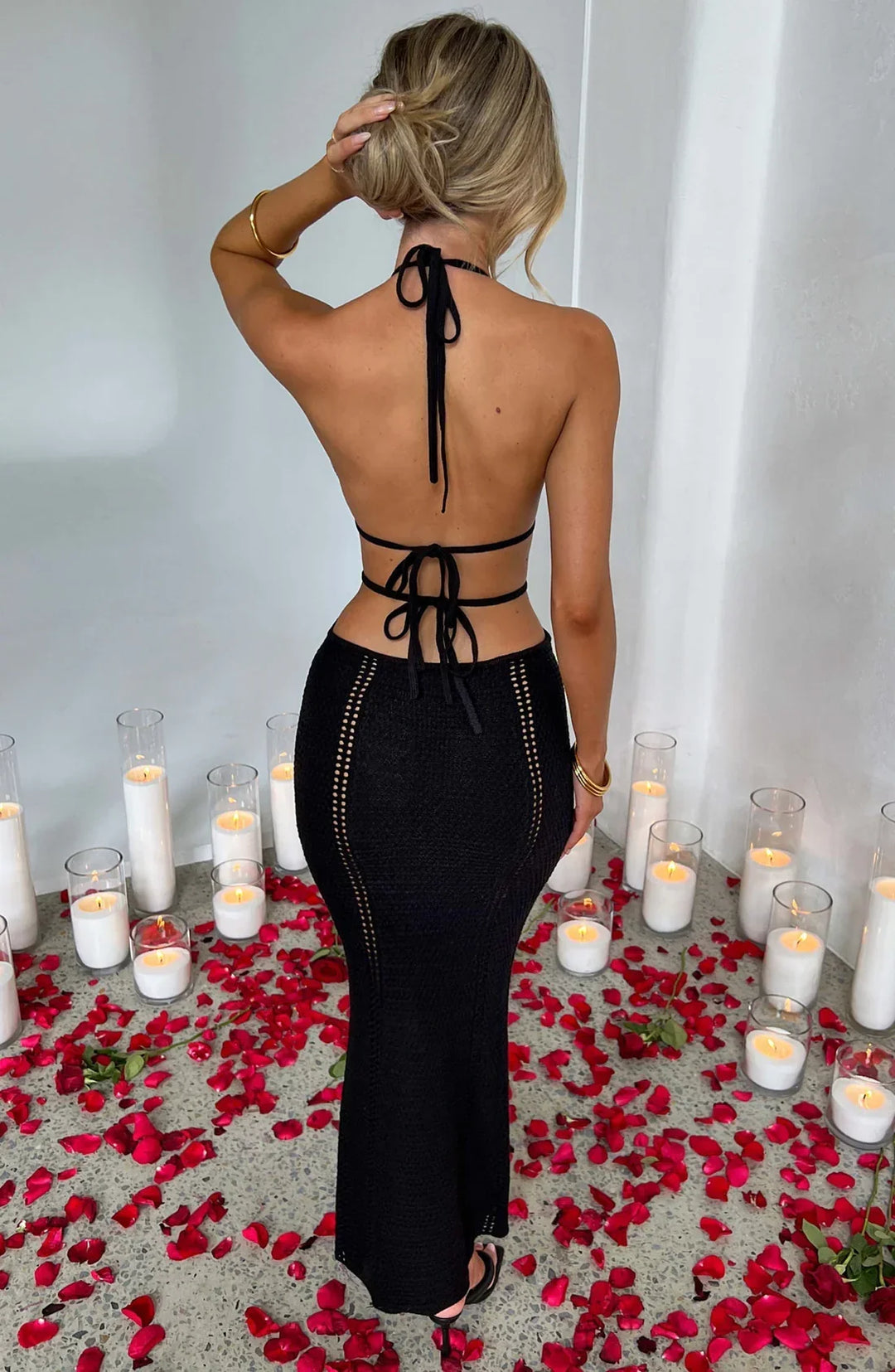 Uxue | Vestido de crochê