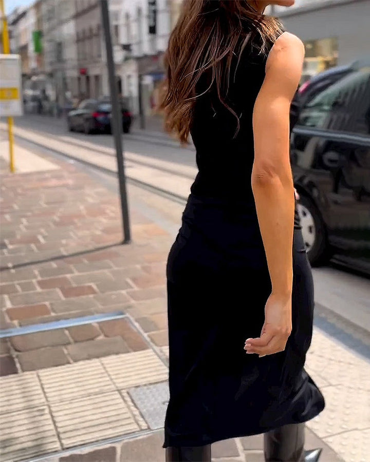 Ariel | Vestido Longo Sem Mangas