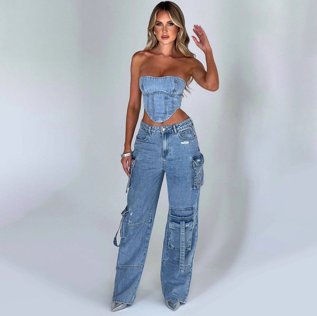 Valência | Conjunto de jeans 2 peças