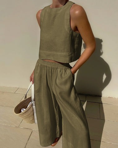 Abril | Conjunto Elegante de Verão