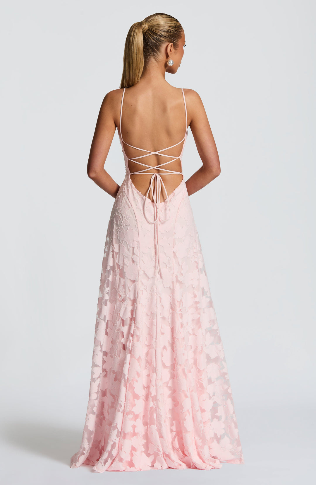 Francisa | Vestido Longo com Corsete de Renda
