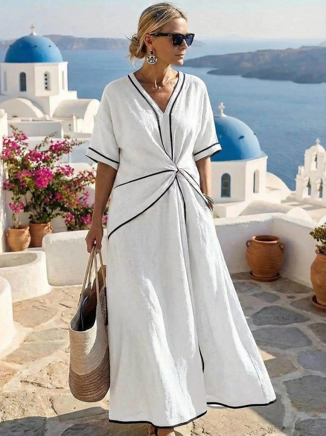 Santorini™ Vestido de Verão