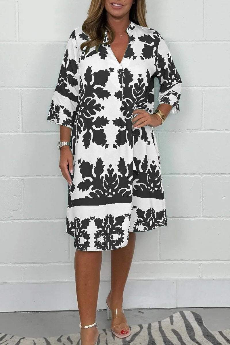 Serena | Vestido Flúido e Elegante