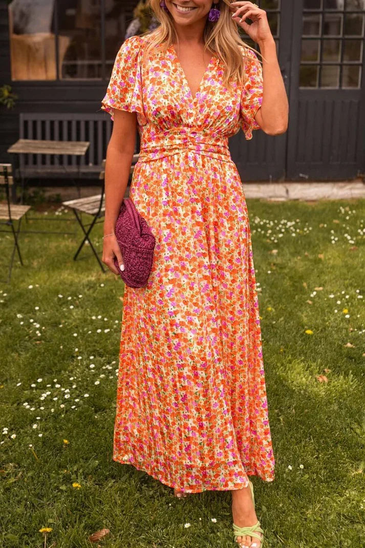Naomi | Vestido Longo com Decote em V