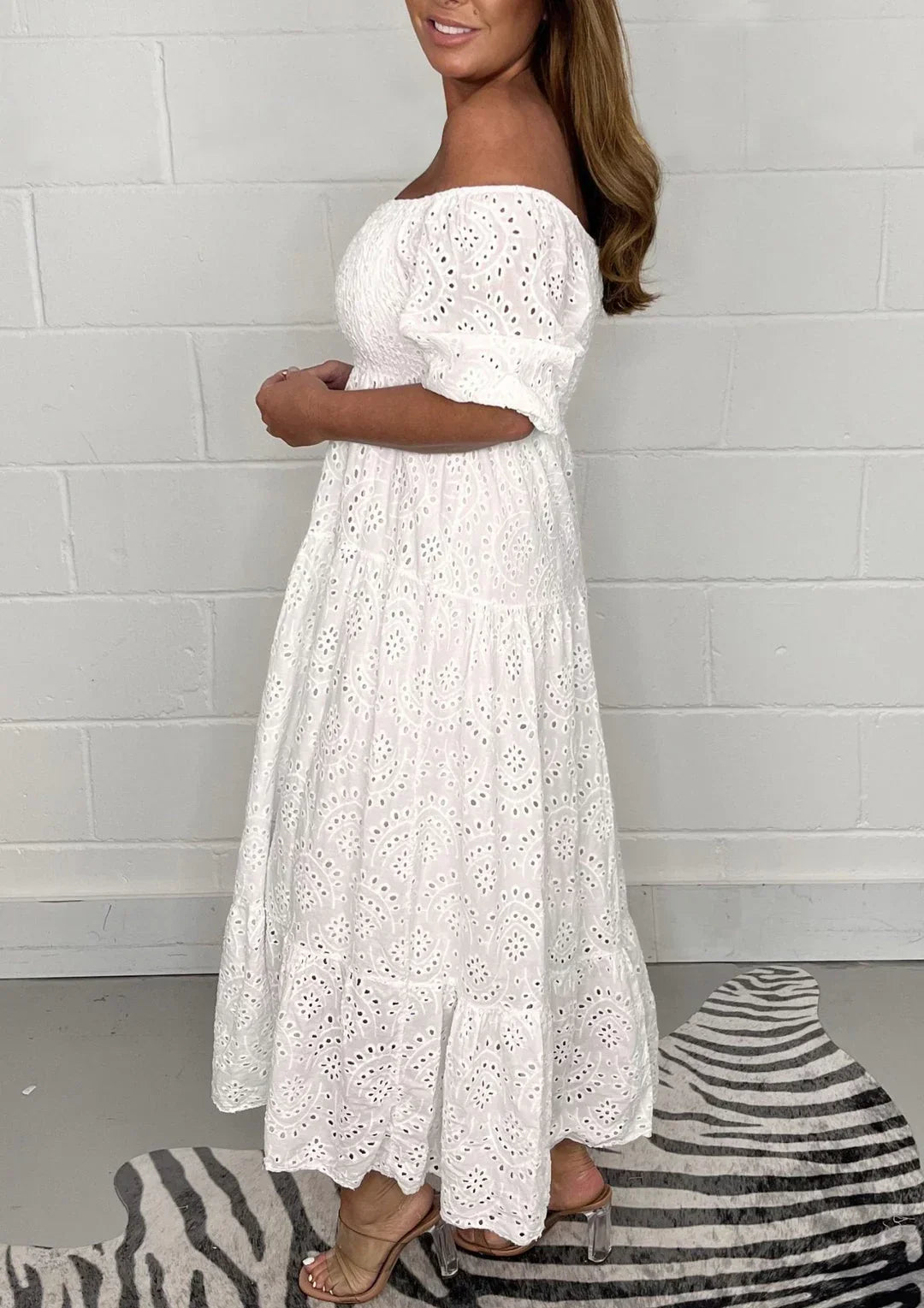 Rita | Vestido Longo Calado