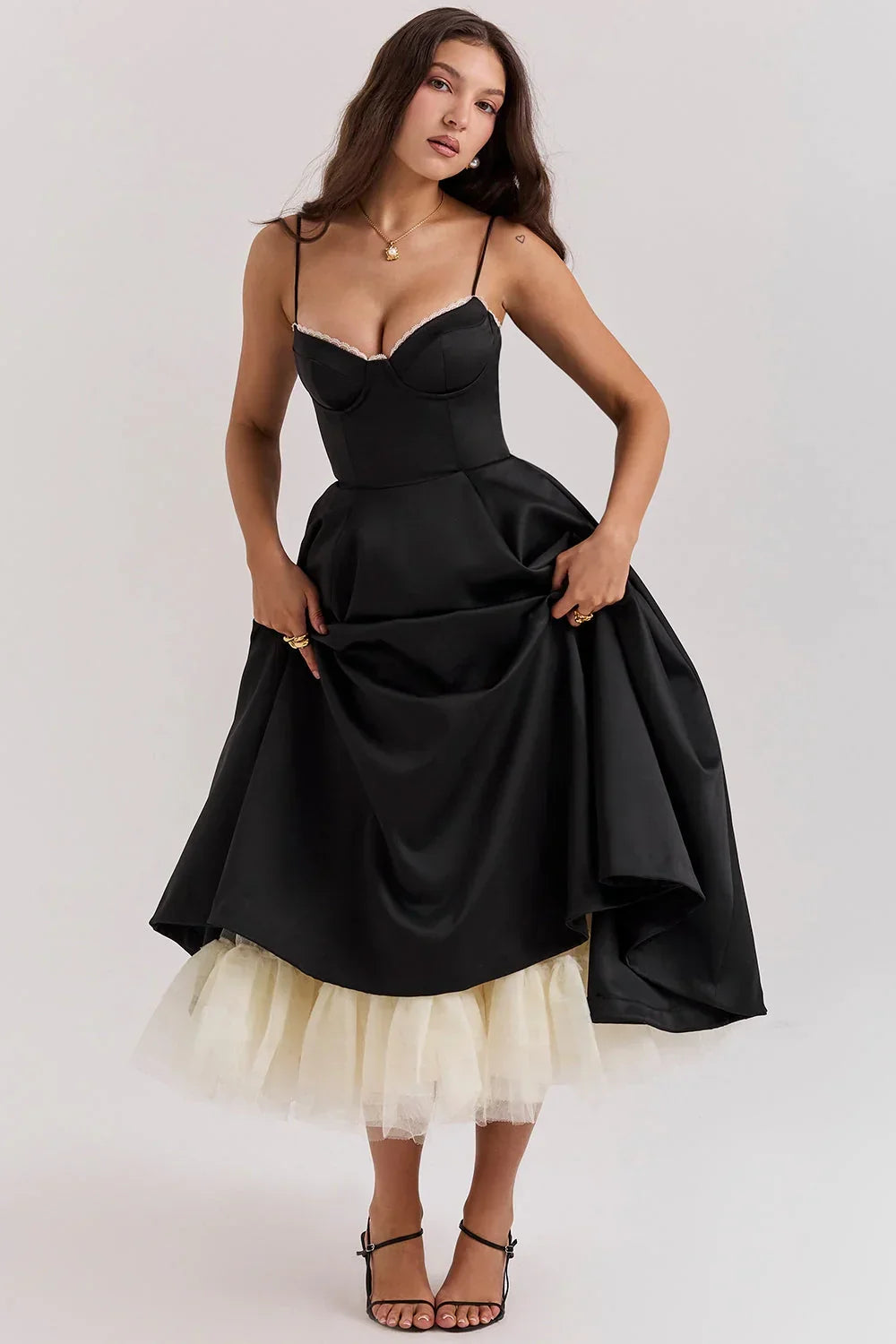 Leonor | Vestido com corsete