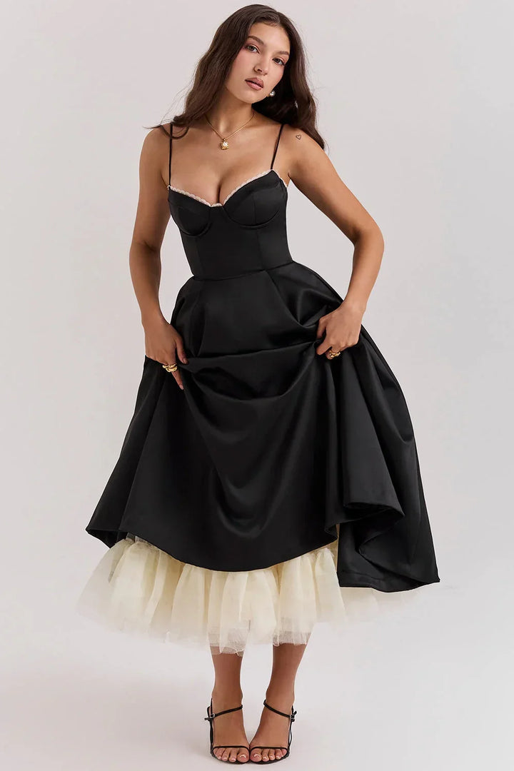 Leonor | Vestido com corsete