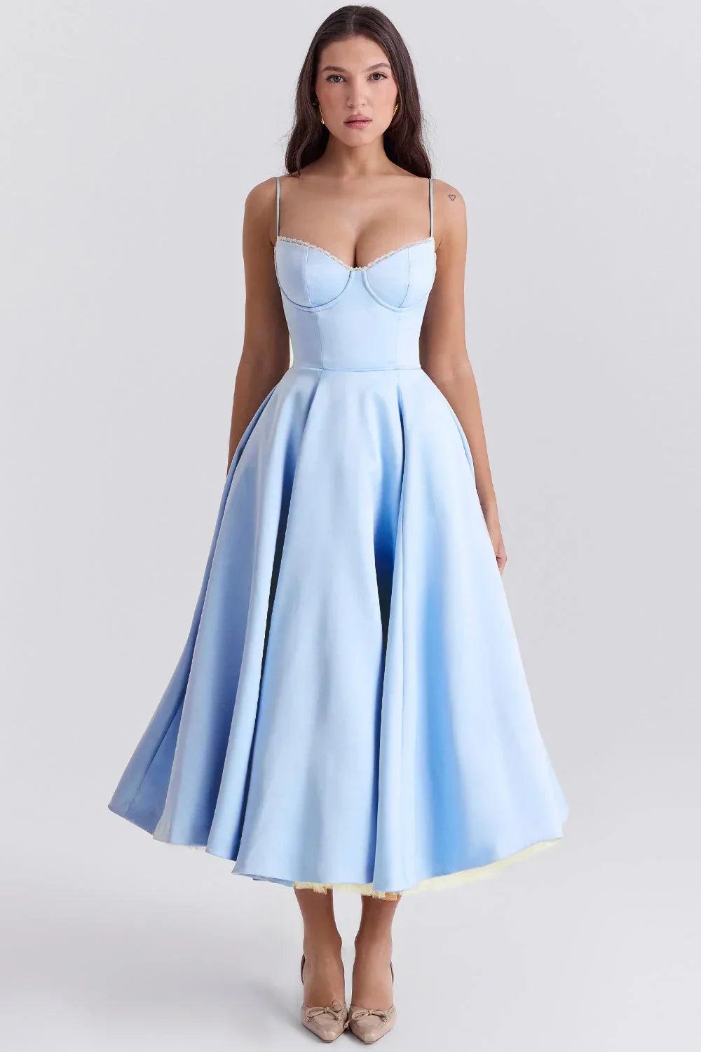Leonor | Vestido com corsete
