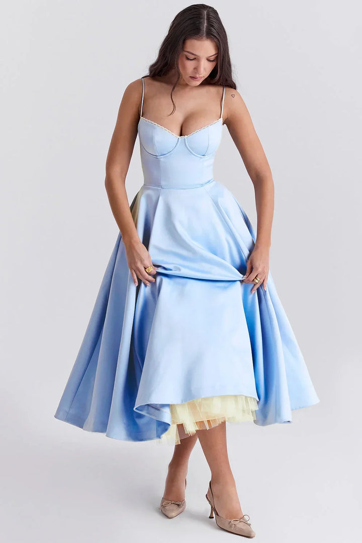 Leonor | Vestido com corsete