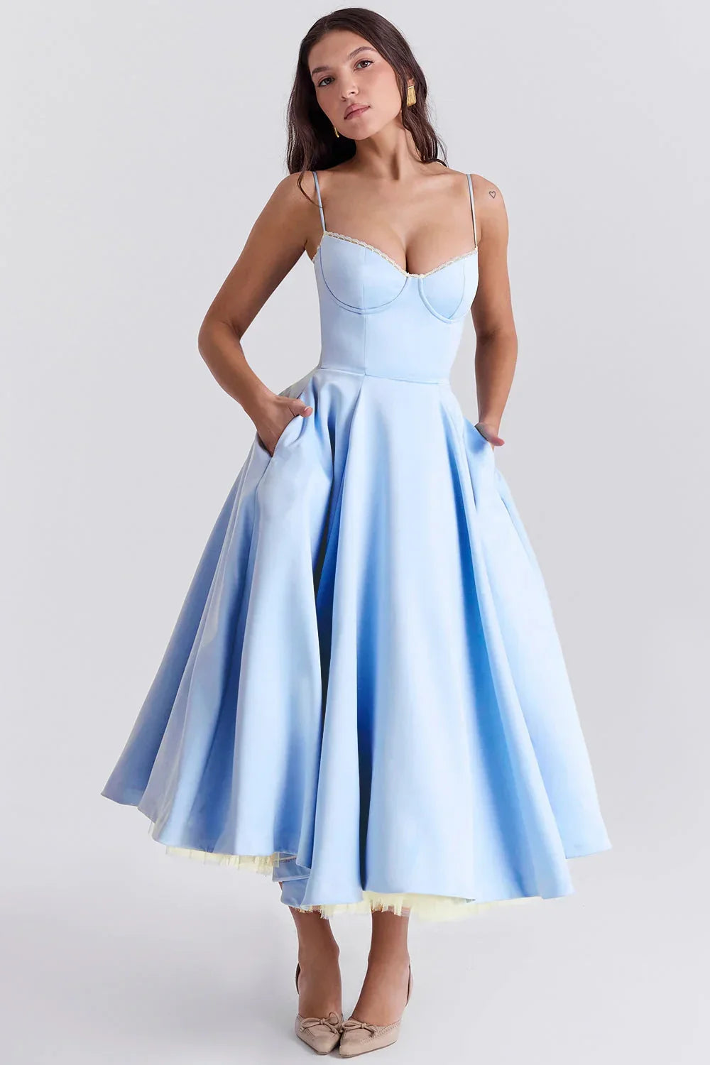 Leonor | Vestido com corsete
