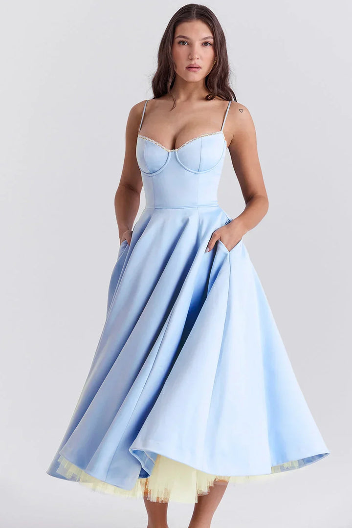 Leonor | Vestido com corsete