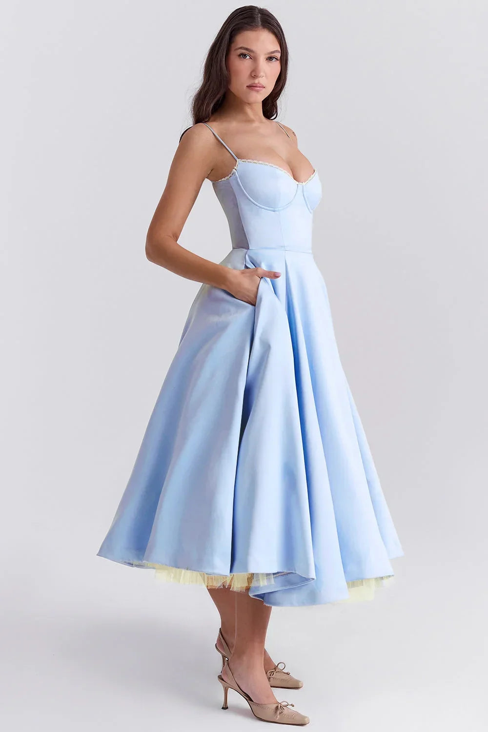 Leonor | Vestido com corsete