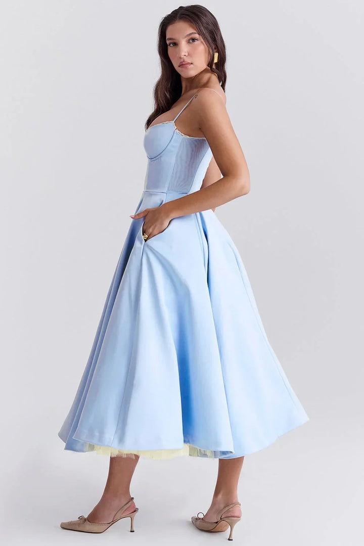 Leonor | Vestido com corsete