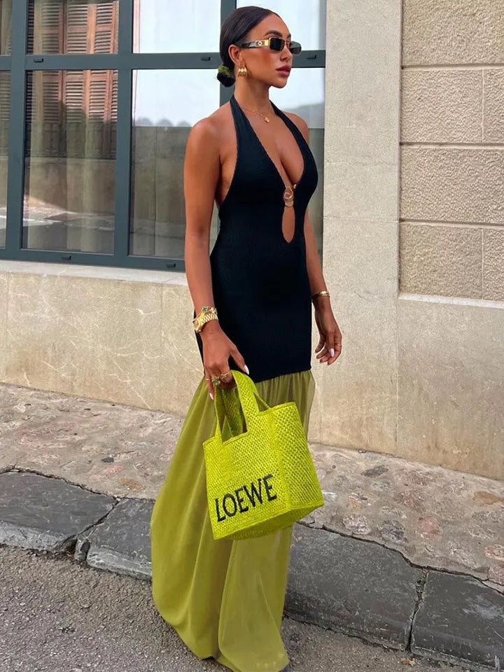 Lena | Vestido Largo com Tirantes