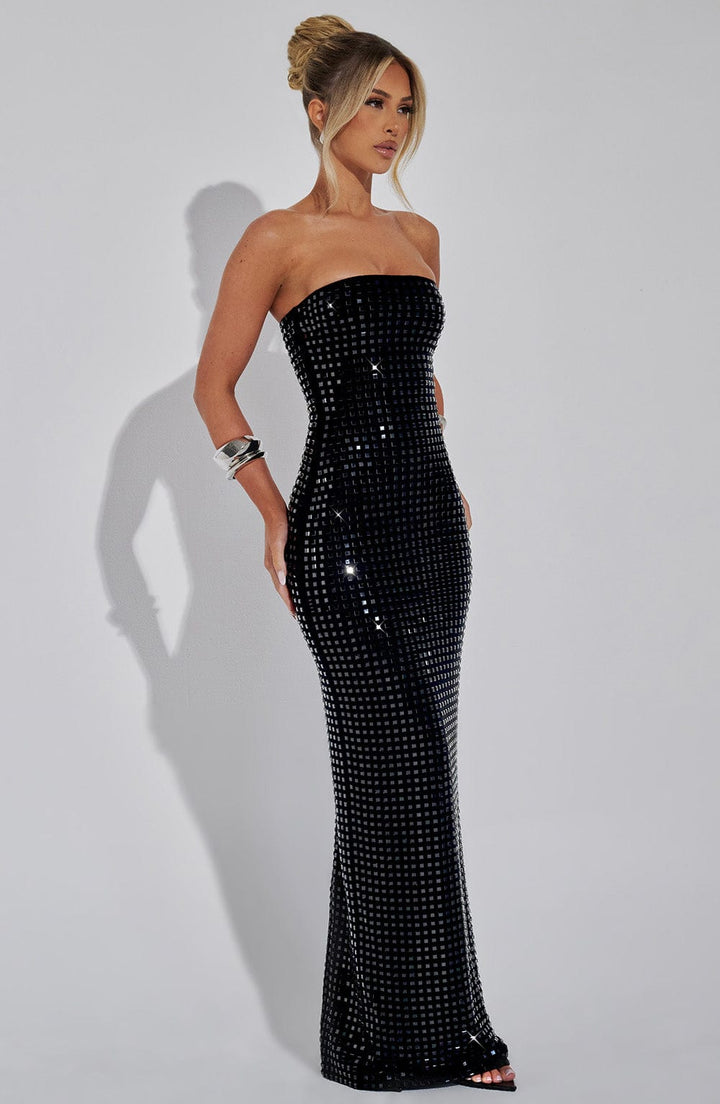 Aurelessa | Vestido Longo de Lantejoulas