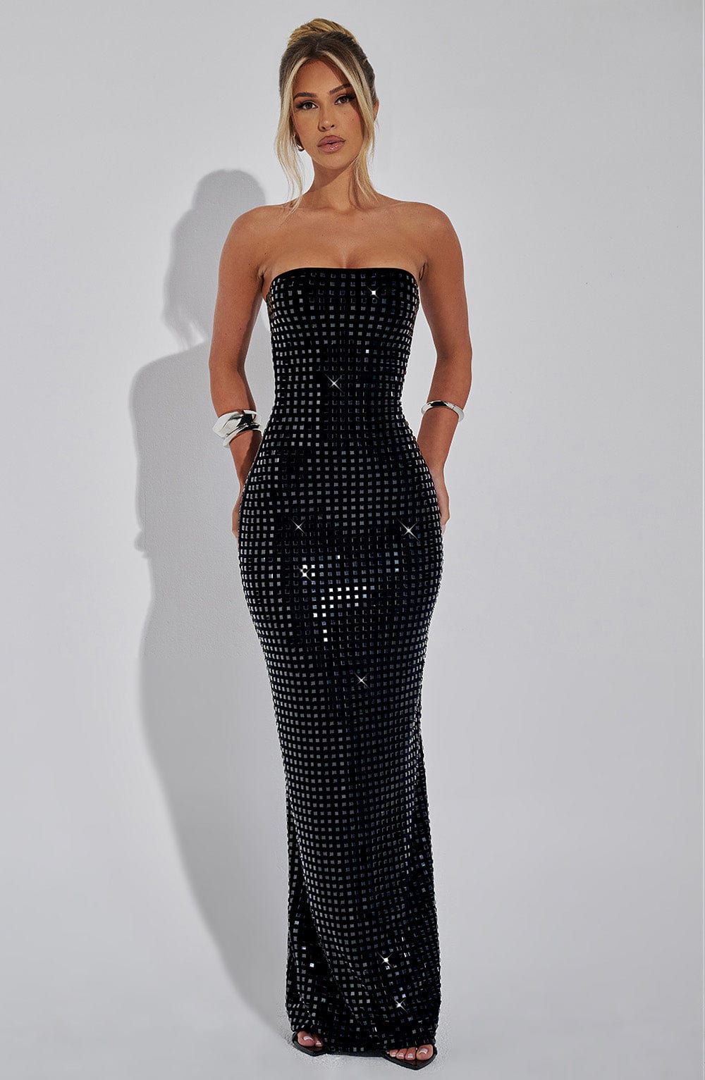 Aurelessa | Vestido Longo de Lantejoulas