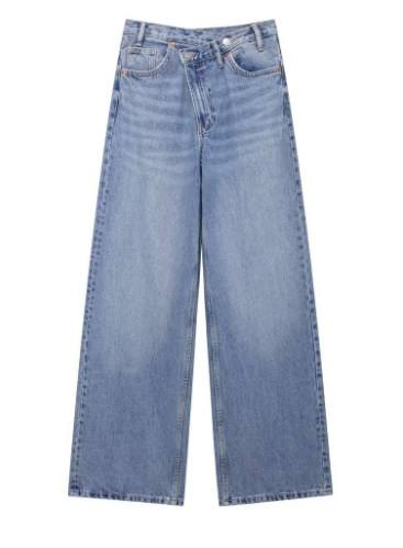 Celine | Jeans de cintura cruzada