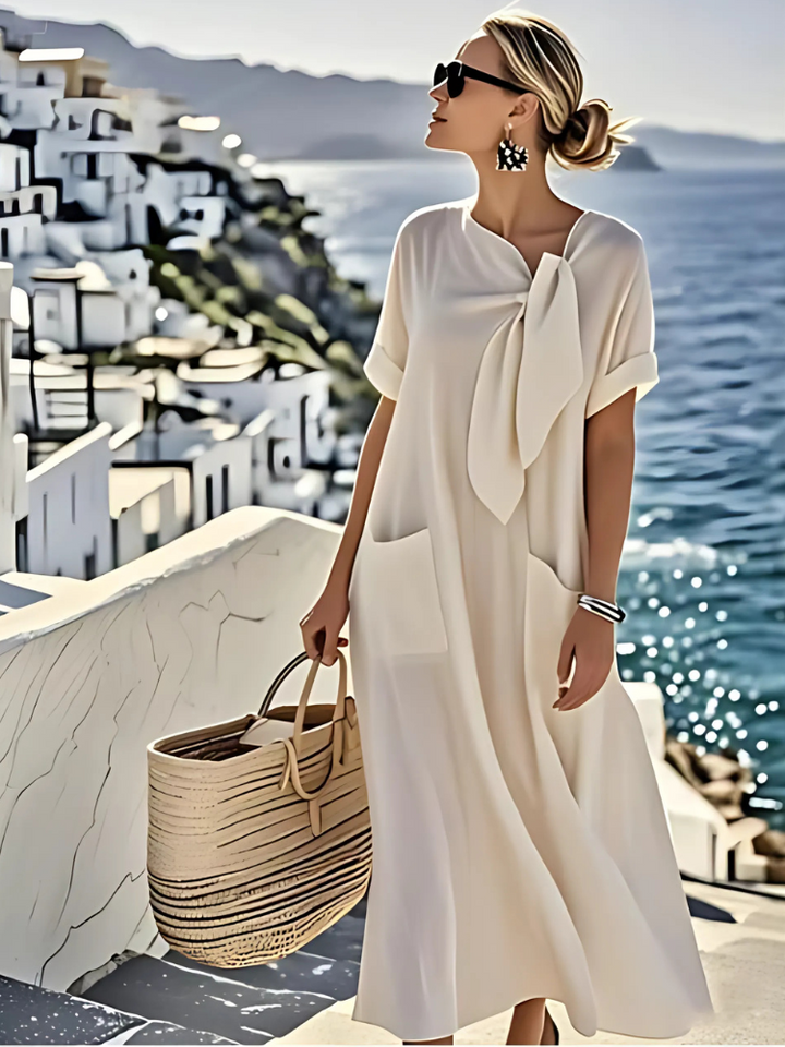 Ella | Vestido elegante com bolsos