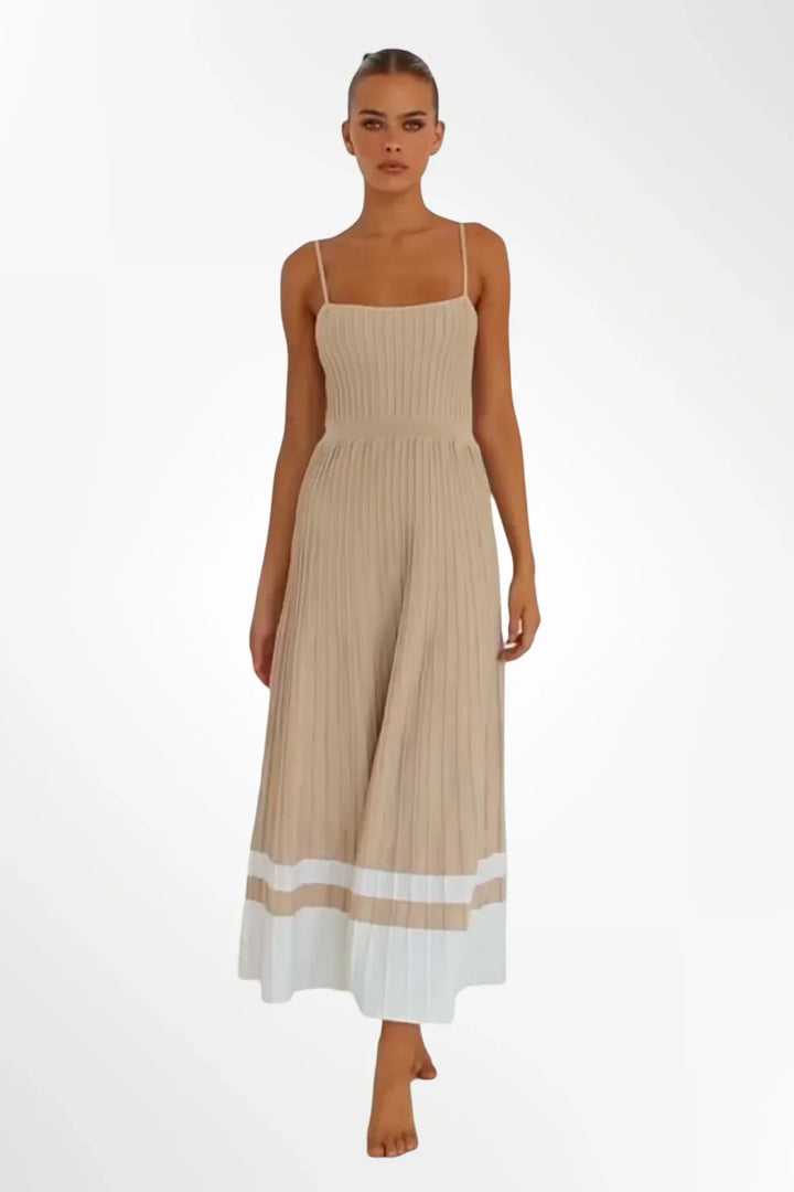 Marina | Vestido longo de cores