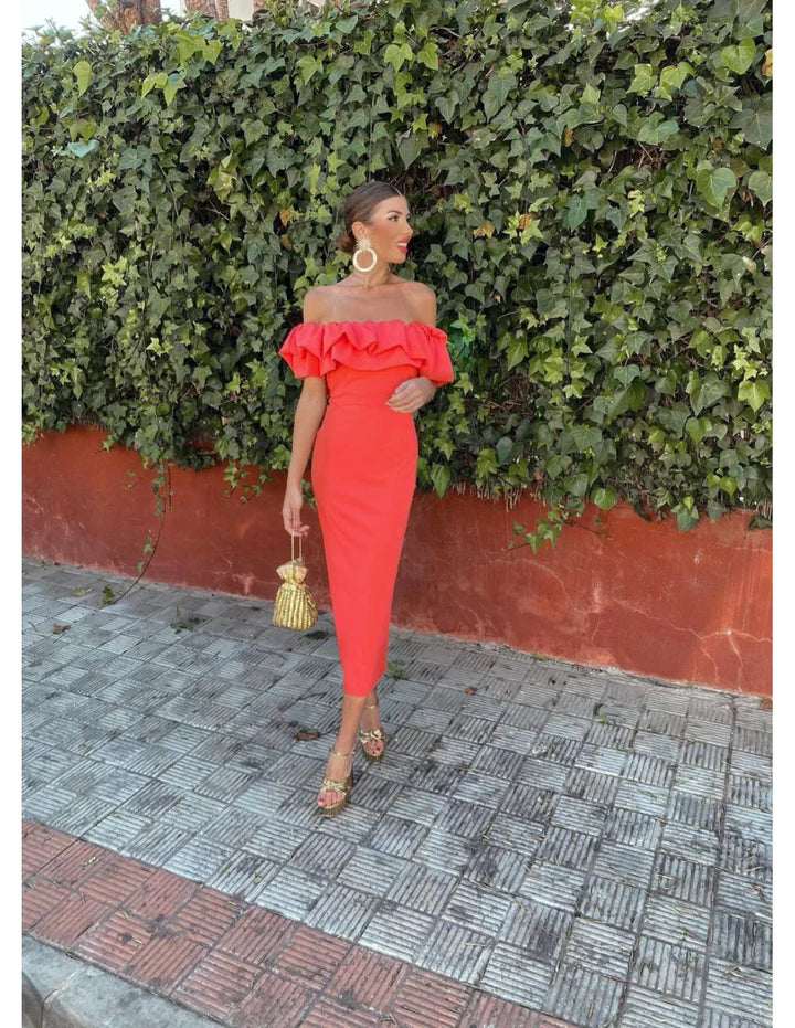 Adaya | Vestido Midi Sem Mangas