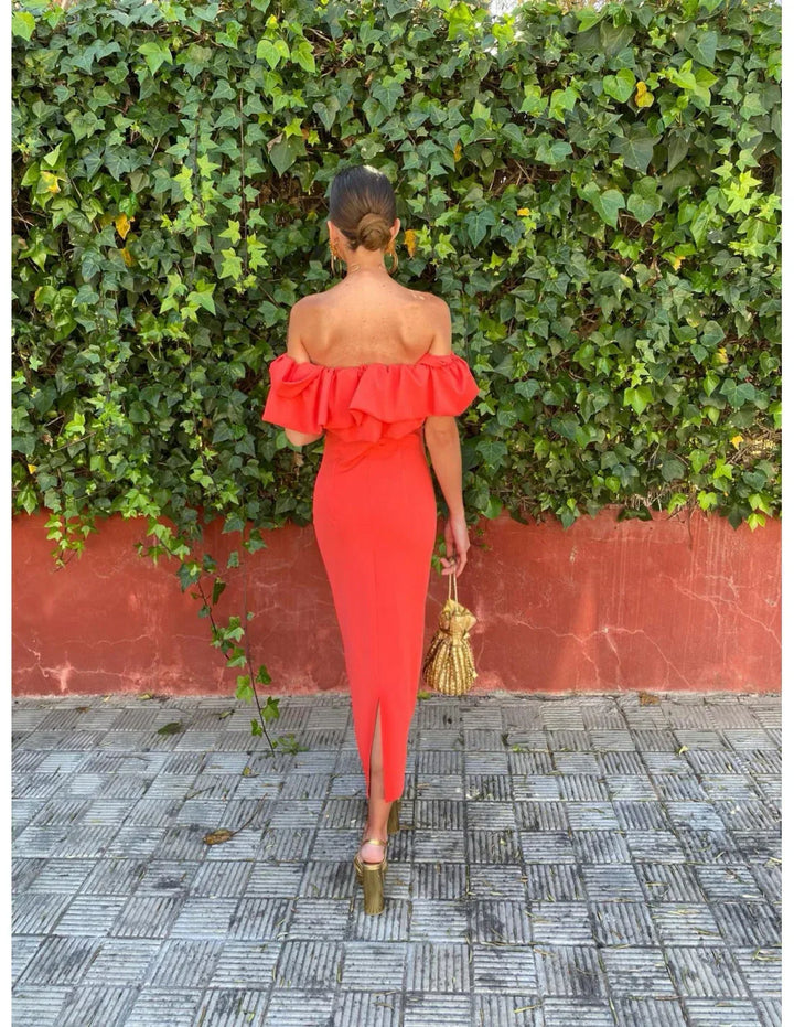 Adaya | Vestido Midi Sem Mangas
